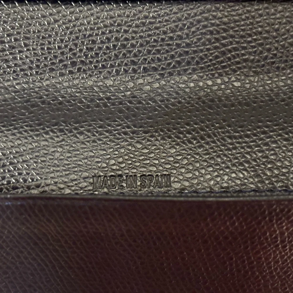 Dior Dark Blue Leather Wallet